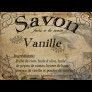 Savon à la vanille